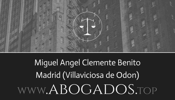 abogado Miguel Angel Clemente Benito en Villaviciosa de Odon