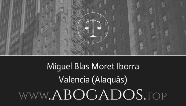 Miguel Blas Moret Iborra