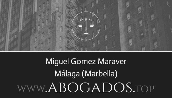 abogado Miguel Gomez Maraver en Marbella