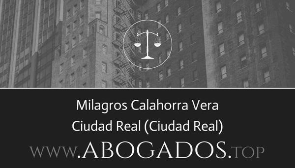 abogado Milagros Calahorra Vera en Ciudad Real