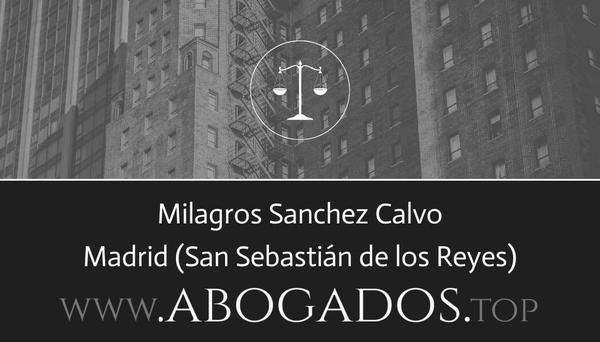 Milagros Sanchez Calvo