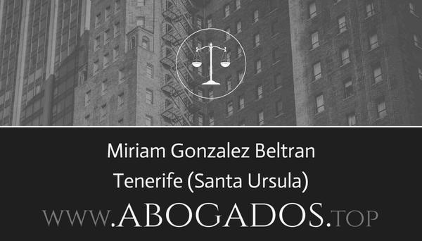 Miriam Gonzalez Beltran