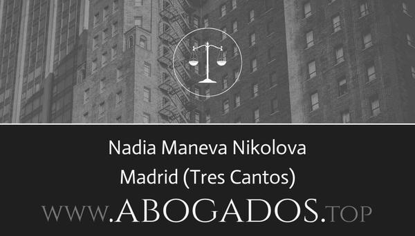 abogado Nadia Maneva Nikolova en Tres Cantos