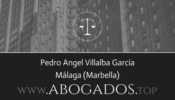 abogado Pedro Angel Villalba Garcia en Marbella