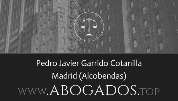 abogado Pedro Javier Garrido Cotanilla en Alcobendas