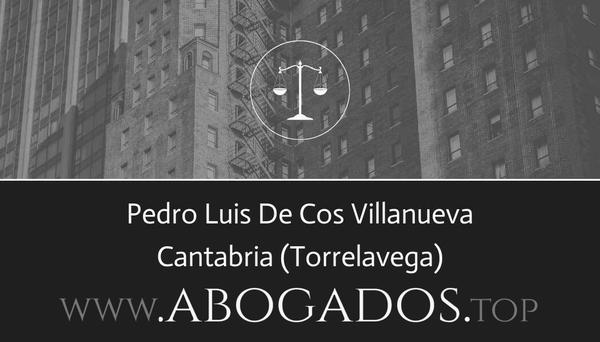 Pedro Luis De Cos Villanueva