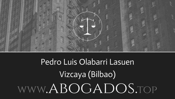 abogado Pedro Luis Olabarri Lasuen en Bilbao