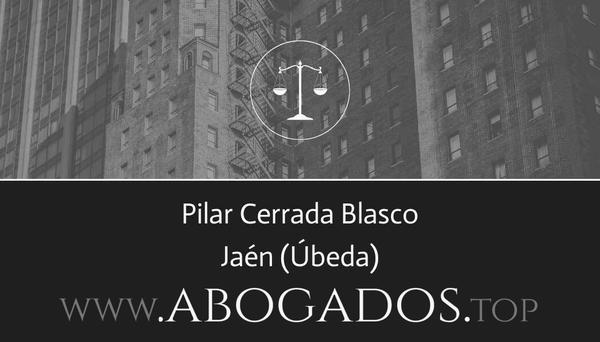 abogado Pilar Cerrada Blasco en Úbeda