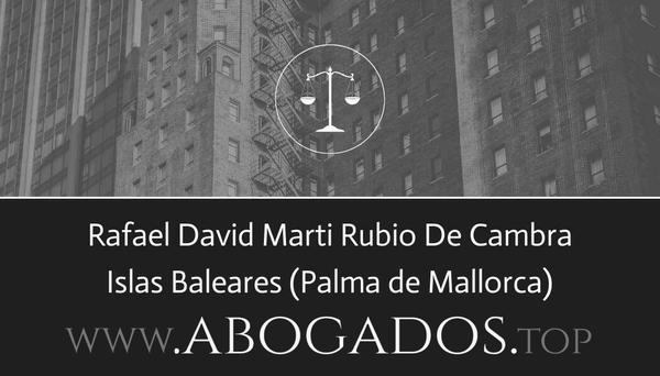 Rafael David Marti Rubio De Cambra