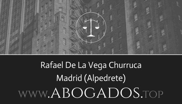 abogado Rafael De La Vega Churruca en Alpedrete