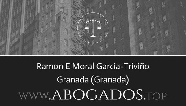 abogado Ramon E Moral Garcia-Triviño en Granada