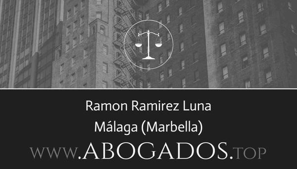 abogado Ramon Ramirez Luna en Marbella