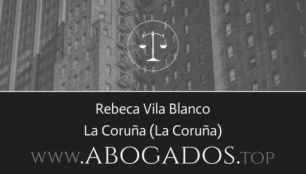 abogado Rebeca Vila Blanco en La Coruña