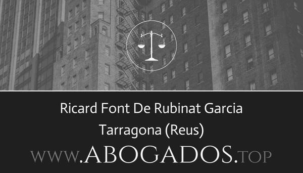 Ricard Font De Rubinat Garcia