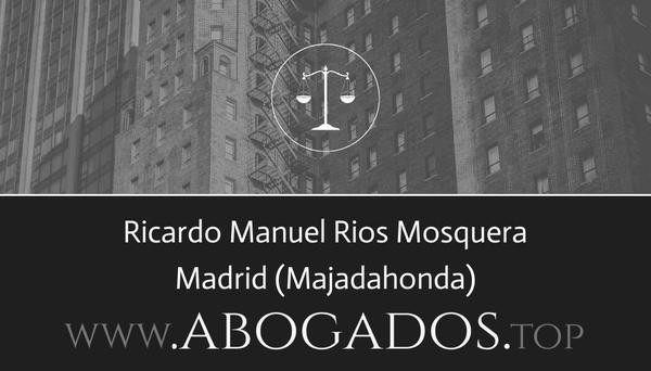 abogado Ricardo Manuel Rios Mosquera en Majadahonda