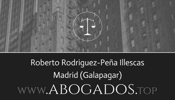 abogado Roberto Rodriguez-Peña Illescas en Galapagar