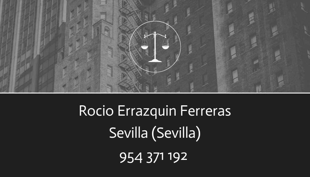 abogado Rocio Errazquin Ferreras en Sevilla