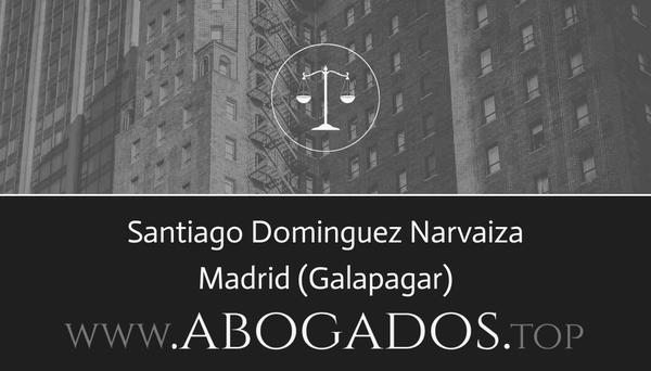 abogado Santiago Dominguez Narvaiza en Galapagar