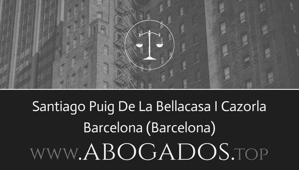 Santiago Puig De La Bellacasa I Cazorla