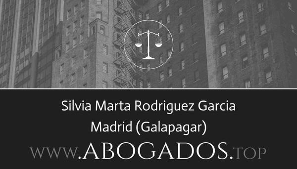 abogado Silvia Marta Rodriguez Garcia en Galapagar